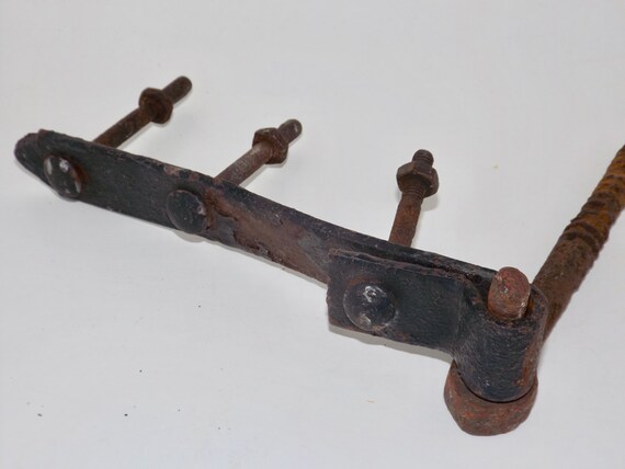 Iron Barn Gate Strap Hinge,antique Metal Hinge,heavy Duty,includes Iron barn gate strap hinge,antique metal hinge,heavy duty,includes hinge pin,rusty gate hinge,antique barn hardware,barn door hinge from MyThreeSonsVintage ... - Iron Barn Gate Strap Hinge,antique Metal Hinge,heavy Duty,includes