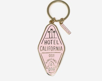 Hotel California Keychain