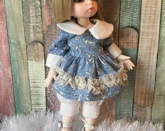 Littlefee YoSD BJD Dress and Bloomers 26 cm dolls