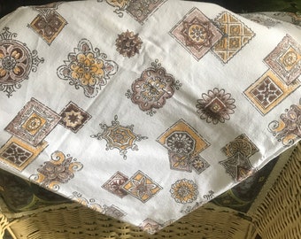 Vintage Fifties Card Tablecloth