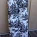 Black & White Toile