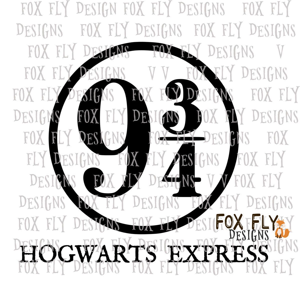 Hogwarts Express Sign SVG Cricut Silhouette