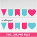 Instant Download, Pennant Banner, flag banner Template, PSD, PNG and SVG Formats, 8.5x11" sheet, Printable 010
