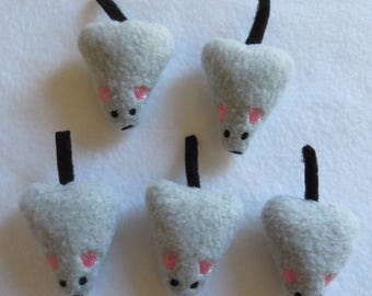 Catnip Mice (Set of 5)