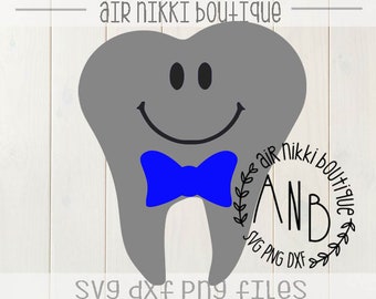 Boy tooth fairy SVG, PNG, DXF files, instant download