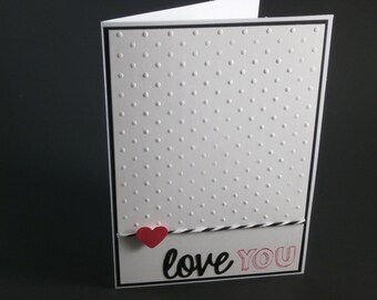 Valentine's Day Card, Anniversary Card, Love You card