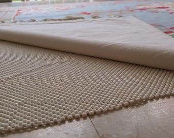 Premium Rug Pad for comfort, longevity, carpet padding, carpet underlay that keeps the rug in place and prevents slipping or moving