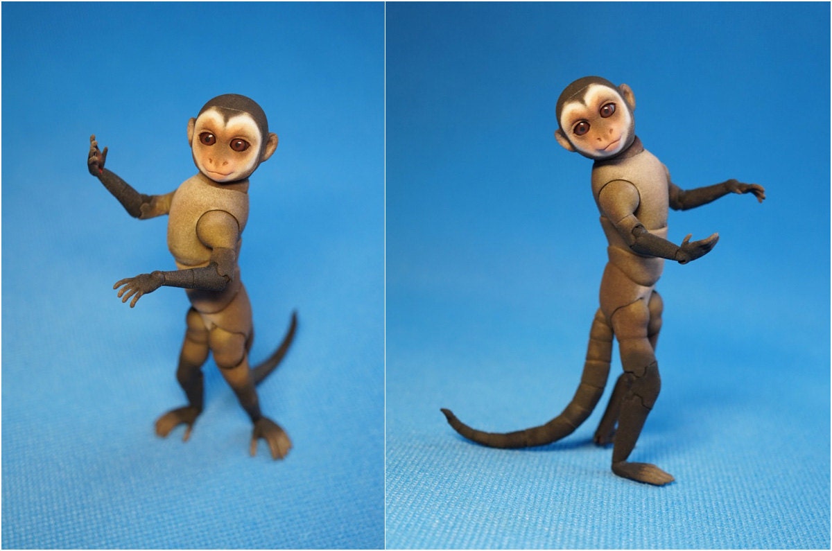 capuchin monkey doll