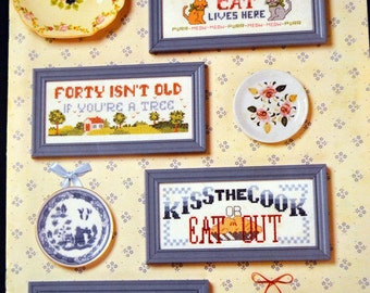 McCall's Witty Wisdom Counted Cross Stitch