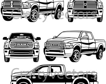 Free Free 61 Dodge Ram Truck Svg SVG PNG EPS DXF File