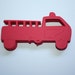 18 x Firetruck Die Cuts