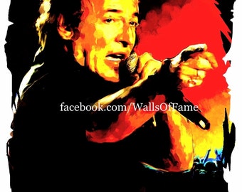 Bruce Springsteen Painting 1