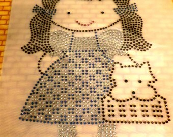 Wizard of Oz Dorothy Rhinestone