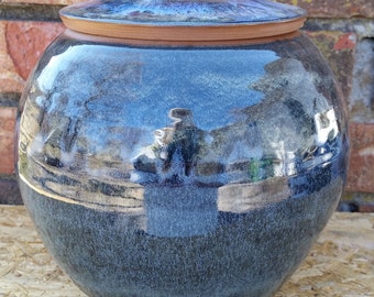 Handcrafted Stoneware Urn