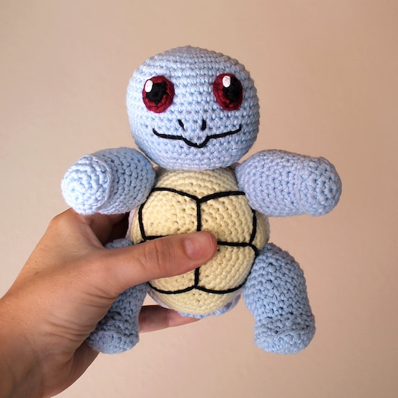 Squirtle - Pokemon. Amigurumi Pattern PDF.