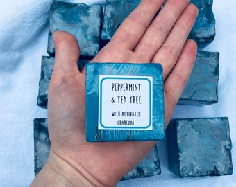Peppermint and Tea Tree - Handmade Soap