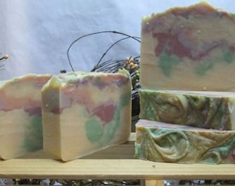 Goats Milk Autumn on the County Line Cold Process soap