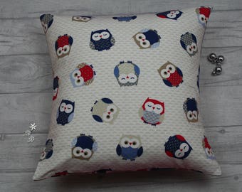 Owl Cushion , Owl Pillow , Owl