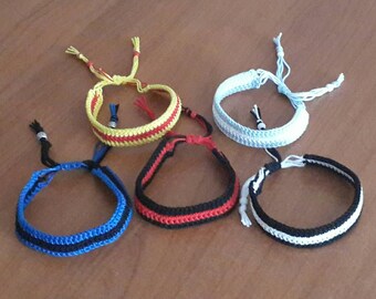 Team Bracelets Football Crochet