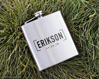 Personalized Flask, 21st Birthday Gift, Flasks for Men, Gift for Him, Husband Gift, Birthday Gift, Personalized Flask, Man Gifts (GG4068)