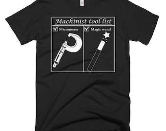 Machinist tool list Short-Sleeve T-Shirt