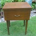 Vintage Sewing Machine Table/Cabinet--W/Dust Bottom