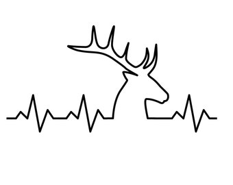 Horse Heartbeat SVG File