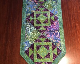Batik table runner 95cm x 35cm