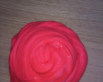 Red Classic Slime, nice bright red, lovely, stretchy, clicky, cheap slime from the UK