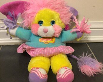 Vintage 1987 cheerleader yellow popple