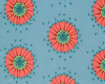 Anna Maria Horner Mod Corsage - Centered - Sky - 100% Quilters Cotton PWAH111