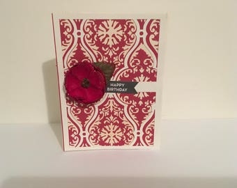 Handmade Happy Birthday Card