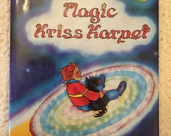 The Magic Kriss Karpet by K K Corner, Childrens Christmas Book, Childrens Book, Vintage Childrens Book, Signed by Author