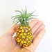 Handmade pineapple airplant holder //pineapple planter, air plant holder, airplants, pineapple decor, kawaii pineapple, pineapple charm, sun