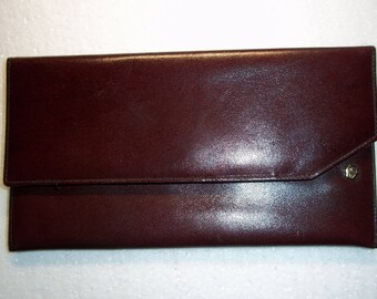 Etienne Aigner Leder bordeaux Geldbörse Vintage