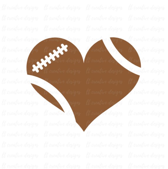 Free Free Football Heart Svg Free 525 SVG PNG EPS DXF File