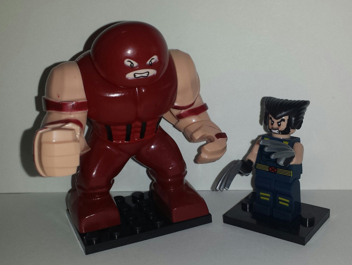 Juggernaut deadpool mini building toys figure go dp marvel comics x men leg