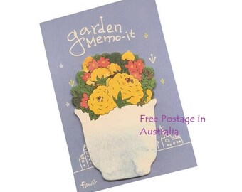 Garden Memo-It 'Blue Post-It Sticky Notes