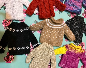 Handmade wool sweaters with top quality! Offer! Sweaters of wool crafts