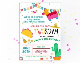 Taco Tuesday Invitation 9