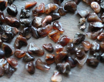 Fire Agate Small Tumbled Stone T81b