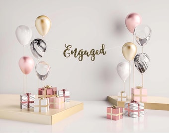 wedding decor, wedding decorations, engagement party, engagement decor, wedding banner, wedding sign, wedding, engagement banner, engaged