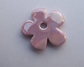 CERAMIC LIGHT 37MM LILAC FLOWER