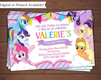 My Little Pony Invitation