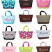 Personalized Quilted Kids Girls Tote Bag Purse Monogram Name Embroidery | Add to watch list