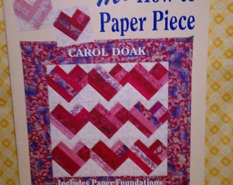 Show Me How to Paper Piece by Carol Doak