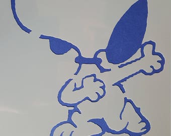 Snoopy stencil | Etsy