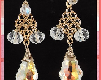 Fabulous Swarovski crystal drops