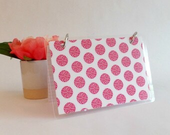 Index Card Binder 3 x 5 or 4 x 6, Index Card Holder, Personalized Flashcard Holder, Recipe Book, Laminated Note Card Binder, Blank Journal