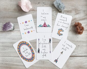 I Believe Deck, Affirmation Deck, Oracle Deck, Card Deck, Inspirational Deck, Self Help